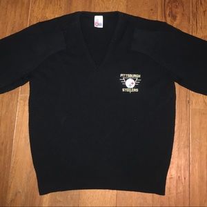 Pittsburgh Steelers V-neck over shirt Sweater